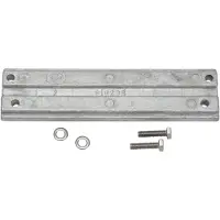 Quicksilver Aluminium Powertrim-anode Für Mercury 818298q1 Silber Silber One Size