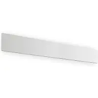 Ideal Lux LED-Wandleuchte Zig Zag weiß, Breite 75cm