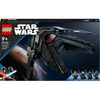 LEGO 75336 Star Wars Die Scythe - Transportschiff des Großinquisitors, Spielzeug-Raumschiff mit 2 Shootern, Ben Kenobi Minifigur und Lichtschwertern, Obi-Wan Kenobi Set