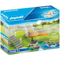 Playmobil , Erweiterungsset Erlebnis-Zoo, Family Fun, 70348