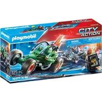 Playmobil City Action 70577 Polizei-Kart: Verfolgung des Tresorräubers
