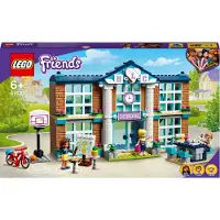 LEGO 41682 Friends Heartlake City Schule, Spielzeug ab 6 Jahre für Mädchen und Jungen mit Mini Puppen