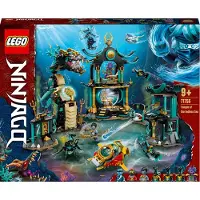 LEGO 71755 NINJAGO Tempel des unendlichen Ozeans Unterwasser Set Spielzeug für Jungen und Mädchen ab 9 Jahre mit Figuren