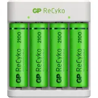 GP Batteries E411210AAHC-2B4, Nickel-Metallhydrid (NiMH), AA, AAA, 4 Stück(e), Akkus/Batterien enthalten
