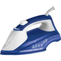 Russell Hobbs 26483-56 Bügeleisen Dampfbügeleisen Keramik-Bügelsohle 2400 W Blau, Weiß