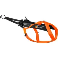 NON STOP Zuggeschirr Freemotion Harness 5.0 schwarz/orange