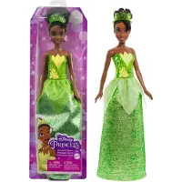 Disney Princess Disney Prinzessin-Spielzeug, Tiana-Modepuppe mit Accessoires, Modepuppe, Weiblich, 3 Jahr(e), 279,4 mm, 150 g, Grün