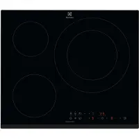 Electrolux LIL60336, Schwarz, Integriert, 59 cm, Zonen-Induktionskochfeld, 3 Zone(n), 3 Zone(n)