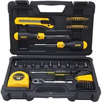 Stanley Werkzeugset BLACK+DECKER 51-teilig im Koffer