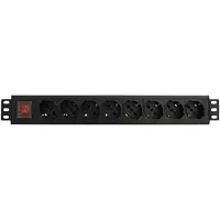WP Rack Wpn-pdu-g01-08 Rack-steckdosenleiste 8 Steckdosen