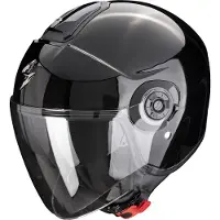 Scorpion Exo-City II Solid Schwarz Jethelm Größe XS