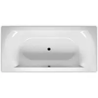 Riho Linares Rechteck-Badewanne, Einbau, 2-Sitzer, weiß seidenmatt, B141001105, Ausführung: 170x75x45cm, Nutzinhalt: 130 Liter