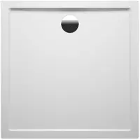 Riho Sion Rechteck-Duschwanne, Ablauf 90mm, ohne Füße und Schürze, weiß glänzend, D003004005, Ausführung: 1400x800x45/25mm