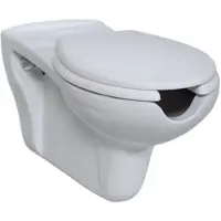 Creavit behindertengerechtes Hänge WC Toilette barrierefrei Weiß