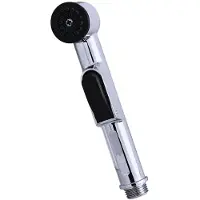 RIDDER Handbrause klein mit Schalter chrom Ø 3,2 cm Duschbrause mit Wandhalterung