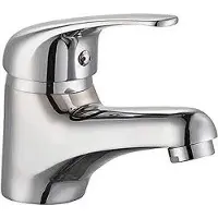 EDM 01160 Waschbeckenarmatur Silber Silber One Size