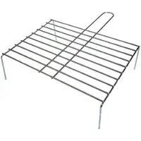 EDM Standgrill 40x27 Cm Silber Silber One Size