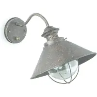Faro Außenwandleuchte Nautica oxidbraun