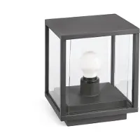 Faro 70772, Außensockel-/Pfostenbeleuchtung, Dunkles Grau, Aluminium, IP54, I, E27