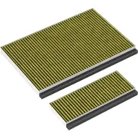 Alapure Aktivkohlefilter für Gaggenau 17000965 / 11018700 (2St.)