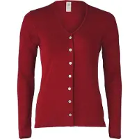 Engel - Damen Cardigan Feinripp - Wolljacke Gr 38/40 rot