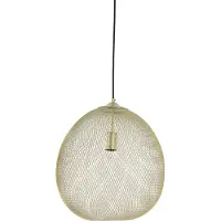 Light & Living Goldene Pendelleuchte Moroc Ø 40cm
