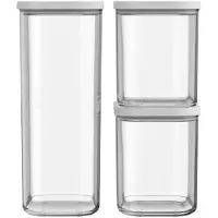 Mepal Starter-Set Vorratsdose Modula 3-teilig - weiß