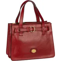 The bridge Biba Tasche mit Doppelfunktion Ribes-Rot/Gold