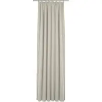 Wirth Vorhang "Sunday" Gr. 1, beige, B:141cm H:145cm, Jacquard, Baumwolle, Polyester, Gardinen, Vorhang, nach Maß, Topseller