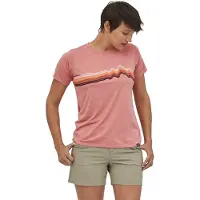 Patagonia Cap Cool Daily Graphic T-Shirt Damen pink