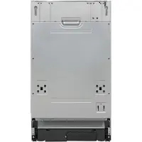Exquisit Geschirrspüler EGSP1009-E-030E silber | Spülmaschine 45 cm | ECO-Modus | Maßgedecke: 9 | Vollintegriert