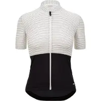 Santini Kurzarm Fahrradtrikot - COLORE RIGA - Weiß/Schwarz XL