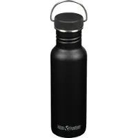 Klean Kanteen Classic Flasche 800ml mit Loop Deckel schwarz
