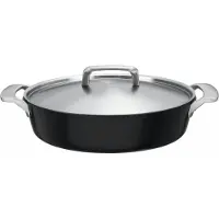 Fiskars Rotisser Bräter mit Deckel, 28 cm, Spülmaschinengeeigneter Kochtopf für die Zubereitung von Braten, 1 Bräter
