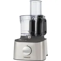 Kenwood MultiPro Compact+ FDM316SS, 2 l, Grau, Tasten, Drehregler, 1,2 l, Kunststoff, Metall