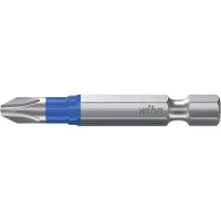 Wiha Bit Set T-Bit 50 mm Phillips (PH1) 5-teilges Set 1/4 zoll E6,3 in Box - 41637