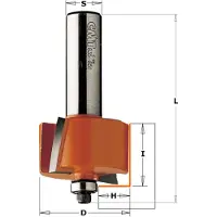 Cmt / Halbgeschlitzte Fräsmaschine mit unterem Lager / Schaft Ø12 mm