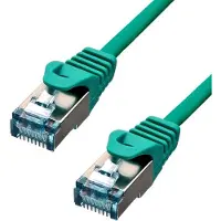 ProXtend 6ASFTP-015GR, 1,5 m, Cat6a, S/FTP (S-STP), RJ-45, RJ-45, Grün