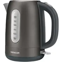Sencor SWK 1778BK, 1,7 l, 2150 W, Schwarz, Edelstahl, Wasserstandsanzeige, Überhitzungsschutz