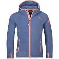 TROLLKIDS - Girls Sandefjord Jacket - Fleecejacke Gr 116 blau
