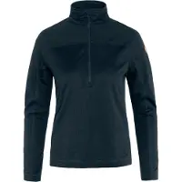 Fjällräven Pullover Abisko Lite Fleece Half Zip Damen Dark Navy-S