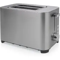 Princess 01.142400.01.001 Edelstahltoaster 2, 2 Scheibe(n), Edelstahl, Edelstahl, Tasten, Drehregler, 850 W, 230 V