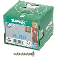 Spax -S A1 PFOSTENSCHRAUBE SONDERKOPF T-STAR PLUS T40 CUT 50ST 8x50