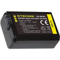 Nitecore NP-FW50 Kamera Akku für Sony