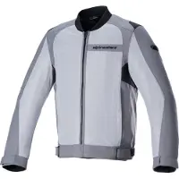 Alpinestars Luc V2 Air Motorrad Textiljacke, grau, XL