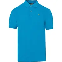 Scotch & soda Pique Polo Turquoise - M