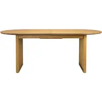 Dutchbone Barlet Ausziehbarer Esstisch 200/240x90 Holz Eiche