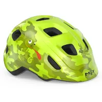Met Helm Hooray für Kinder lindgrün Chamäleon-Motiv größe XS (46-52 cm) 3HM144CE00XSLC1