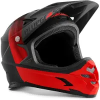 Bluegrass Intox Black/Red Matt S Fahrradhelm