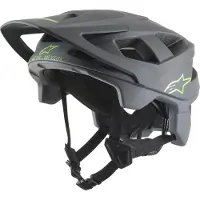 Alpinestars Vector Pro Atom Fahrradhelm Farbe: Grau/Grün, Grösse: S (51-55)